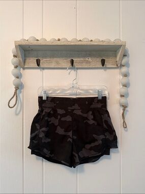 MPG Black & Gray Camo Athletic Shorts
